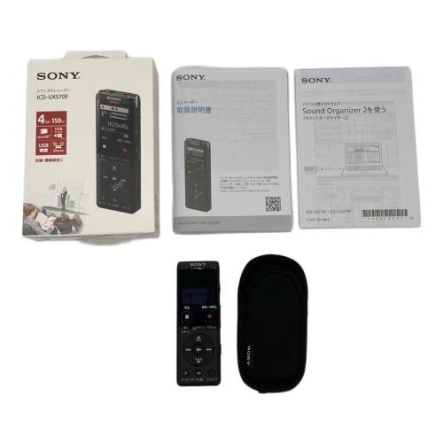 SONY ステレオICレコーダー ICD-UX570F