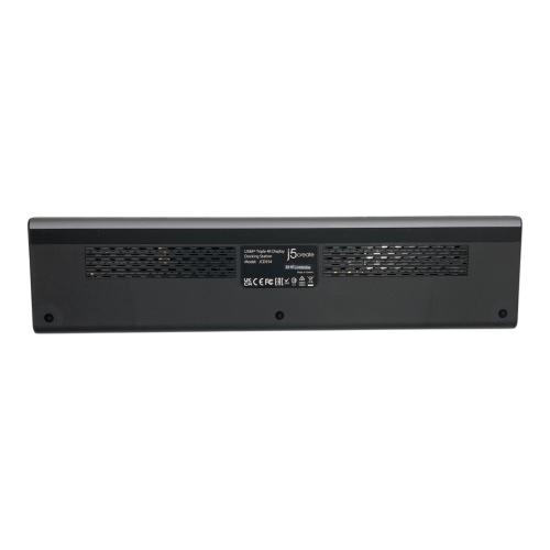 j5create USB-C USB4/Thunderbolt3/4対応 ドッキングステーション 3画面拡張 12個機能拡張 JCD554-EJ