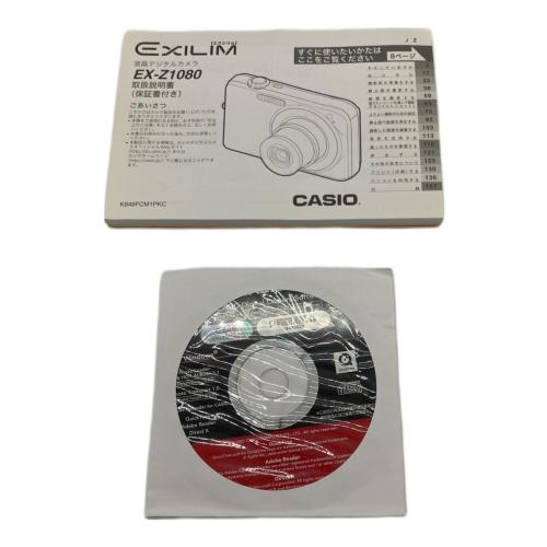 CASIO (カシオ) コンパクトデジタルカメラ EX-Z1080