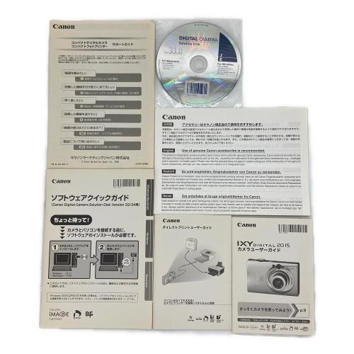 CANON (キャノン) コンパクトデジタルカメラ PC1271 IXY DIGITAL 20 IS/全体キズ大多有