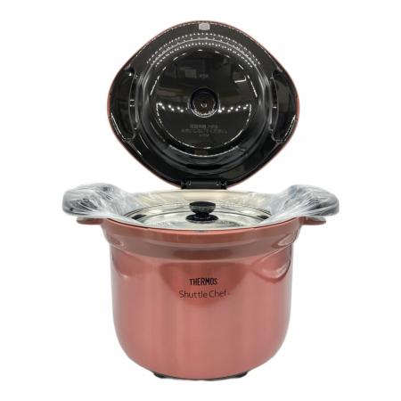 THERMOS (サーモス) 真空保温調理器シャトルシェフ KBK-3002 ピンク