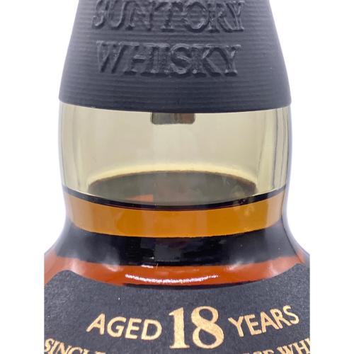 サントリー 山崎 ジャパニーズウィスキー 18年 シングルモルト   700ml