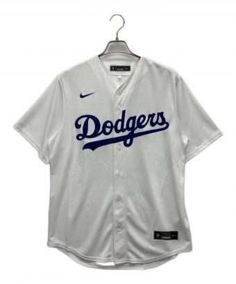 Dodgers (ドジャース) NIKE (ナイキ) レプリカユニフォーム ホワイト×ブルー サイズ:M