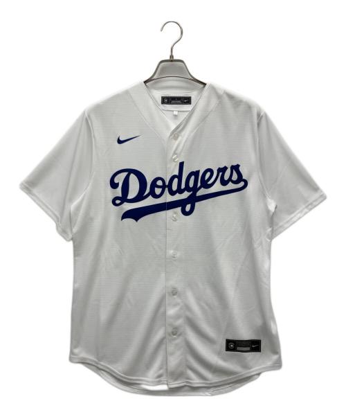 Dodgers (ドジャース) NIKE (ナイキ) レプリカユニフォーム ホワイト×ブルー サイズ:M