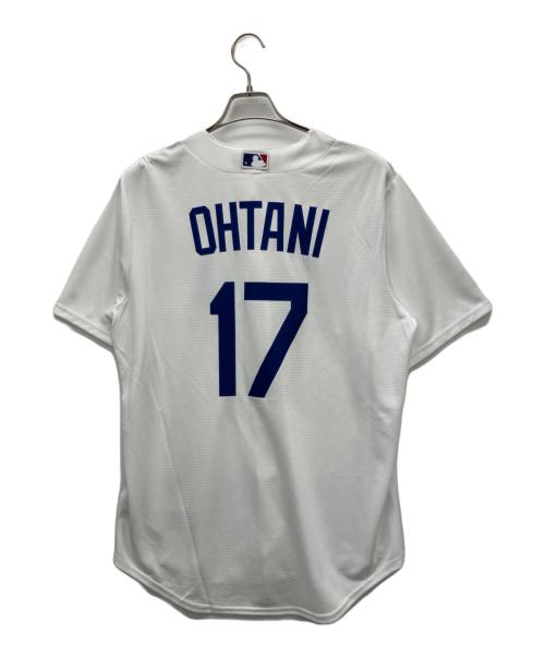 Dodgers (ドジャース) NIKE (ナイキ) レプリカユニフォーム ホワイト×ブルー サイズ:M