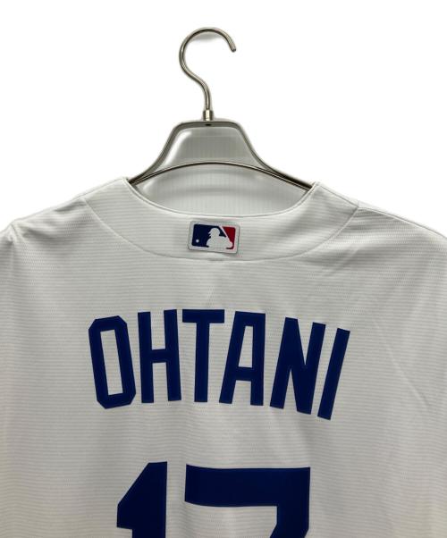 Dodgers (ドジャース) NIKE (ナイキ) レプリカユニフォーム ホワイト×ブルー サイズ:M