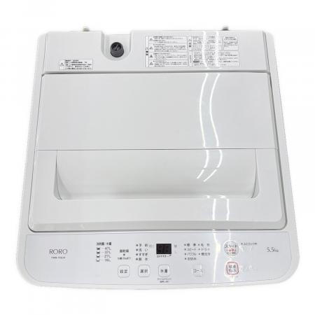 【お値下げ！】2025年製ヤマダ電機　縦型洗濯機5.5kg(YWM-T55LW) YAMADA (ヤマダ) 全自動洗濯機 YWM-T55LW 2025年製 143｜トレファクONLINE