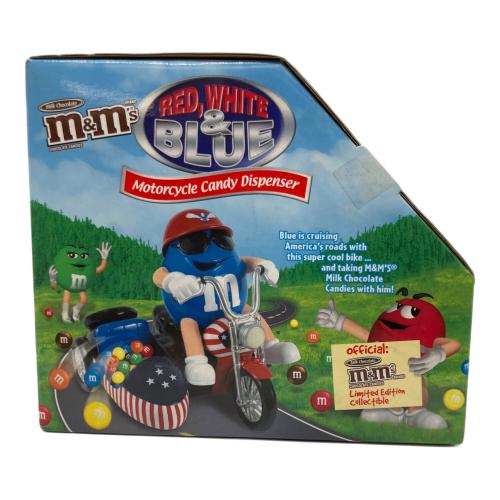 M&M'sチョコレートディスペンサー バイクフィギュア オブジェ