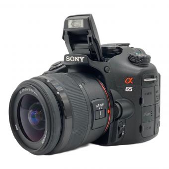SONY (ソニー) デジタル一眼レフカメラレンズセット SLT-A65V,SAL18522 動作確認済