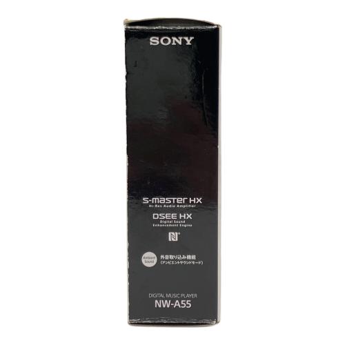 SONY (ソニー) デジタルミュージックプレイヤー  WALKMAN NW-A55 動作確認済   画面、本体にキズ有