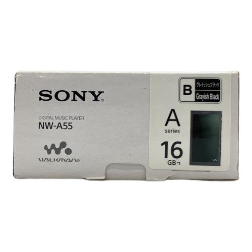 SONY (ソニー) デジタルミュージックプレイヤー  WALKMAN NW-A55 動作確認済   画面、本体にキズ有
