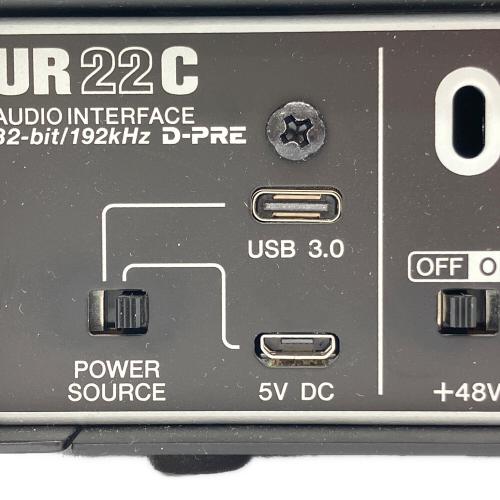 Steinberg (スタインバーグ) オーディオインターフェース UR22C