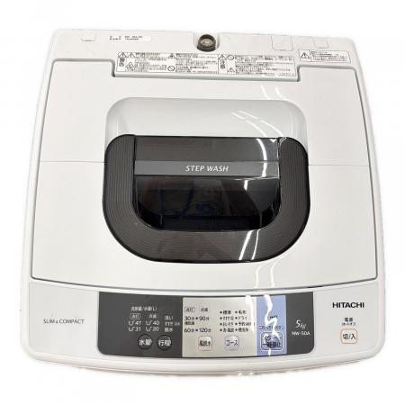 HITACHI (ヒタチ) 全自動洗濯機 NW-50A 2017年製 ヨゴレ有 88