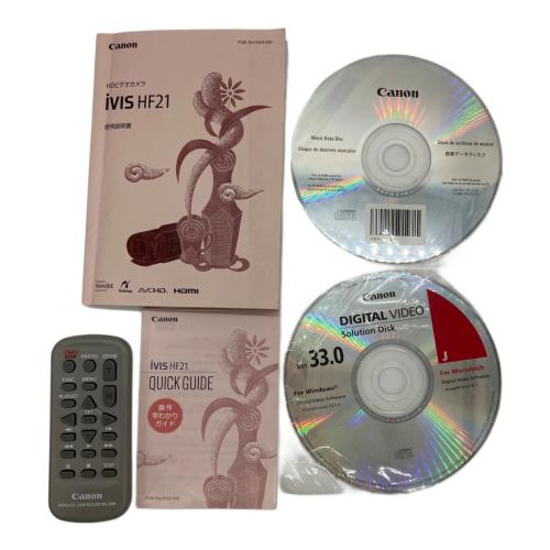 CANON (キヤノン) ビデオカメラ HF21