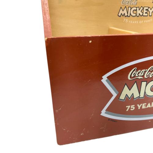 Coca Cola (コカコーラ) 75周年記念 木製ボックス ドリンクキャリー キズ・ヨゴレ有