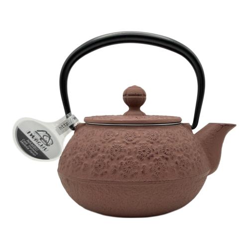 南部鉄器 (ナンブテッキ) 鉄瓶 3型桜