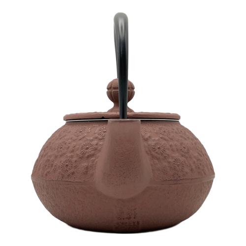 南部鉄器 (ナンブテッキ) 鉄瓶 3型桜