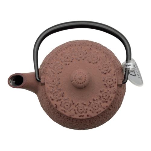 南部鉄器 (ナンブテッキ) 鉄瓶 3型桜