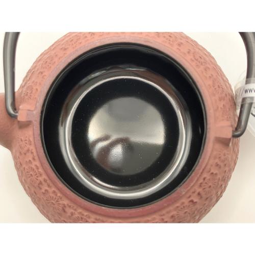 南部鉄器 (ナンブテッキ) 鉄瓶 3型桜