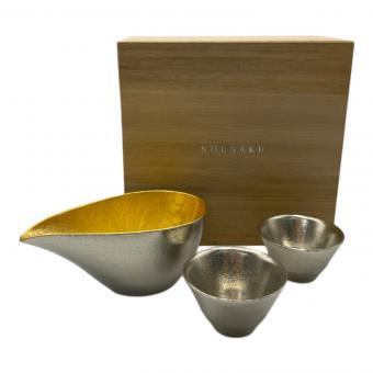 能作 (ノウサク) 酒器揃 錫製品