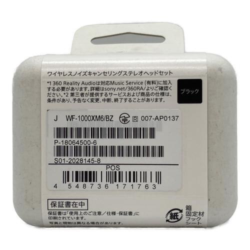 SONY (ソニー) ワイヤレスイヤホン WF-1000XM6