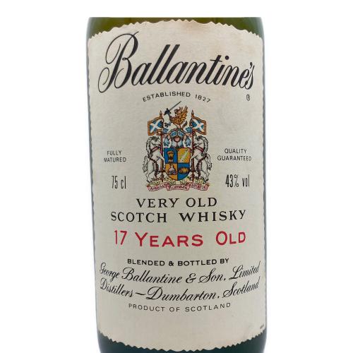 BALLANTYNE (バランタイン) スコッチウィスキー 17年 ベリーオールド 750ml