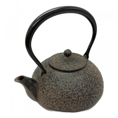 南部鉄器 南部鉄瓶 花柄｜トレファクONLINE