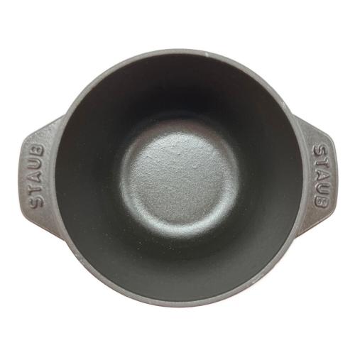 Staub (ストウブ) 鍋 40509-653 12cm ブラック ラ・ココット GOHAN