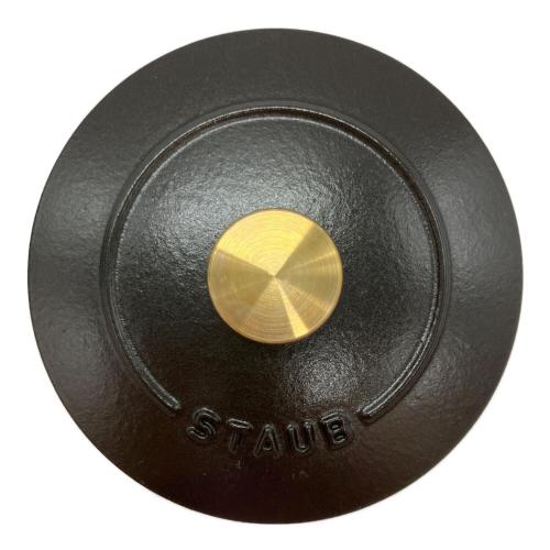 Staub (ストウブ) 鍋 40509-653 12cm ブラック ラ・ココット GOHAN