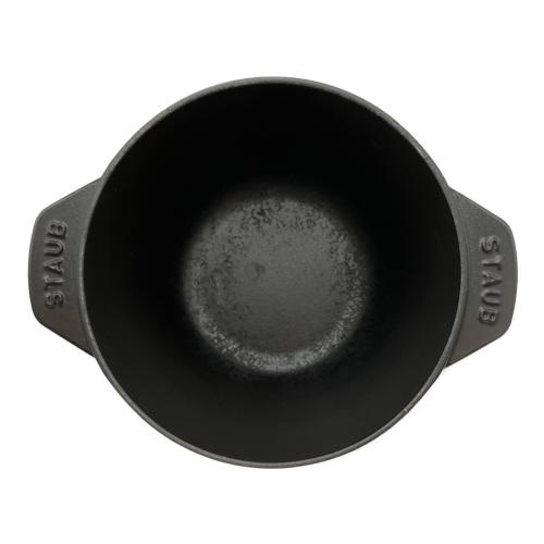Staub (ストウブ) 鍋 16cm ブラック ラ・ココット GOHAN