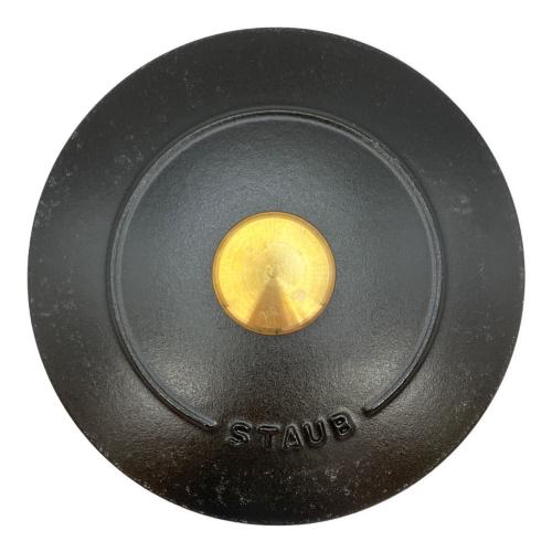 Staub (ストウブ) 鍋 16cm ブラック ラ・ココット GOHAN