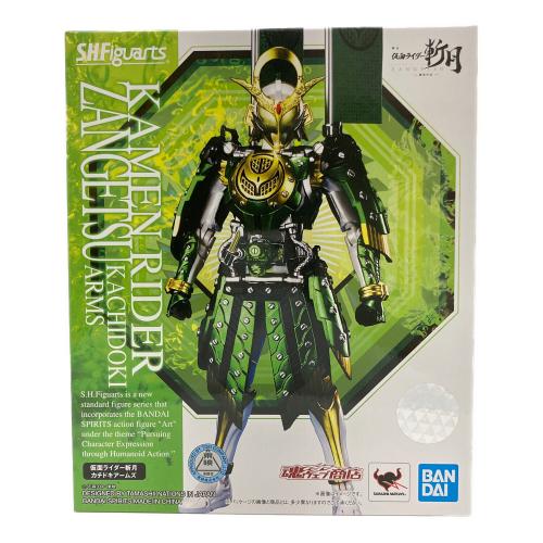 BANDAI (バンダイ) S.H.Figuarts 舞台『仮面ライダー斬月』 -鎧武外伝- 仮面ライダー斬月 カチドキアームズ(魂ウェブ商店限定) 仮面ライダー 箱ダメージ有