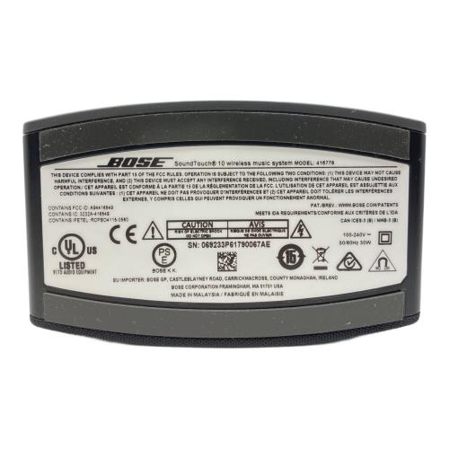 BOSE (ボーズ) SoundTouch 10 wireless music system 416776