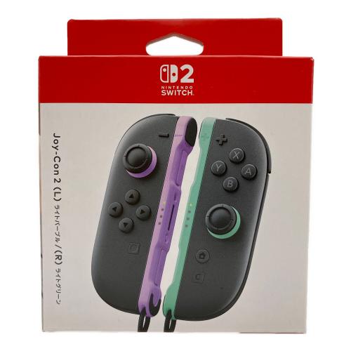 Nintendo (ニンテンドー) Joy-Con L&R BEE-012/BEE-014 ライトパープル/ライトグリーン