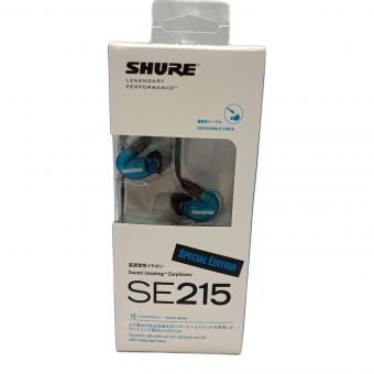 SHURE (シュア) 高遮音性イヤホン SE215