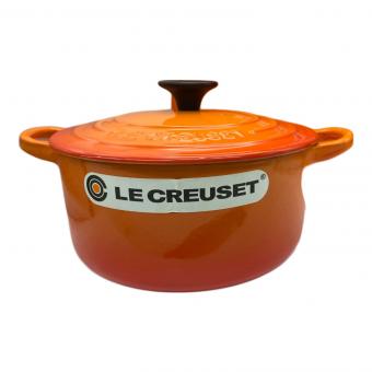 LE CREUSET (ルクルーゼ) ココットロンド 18cm オレンジ