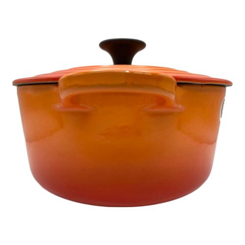 LE CREUSET (ルクルーゼ) ココットロンド 18cm オレンジ