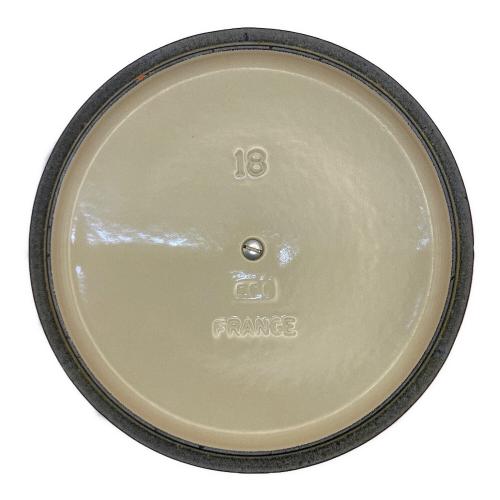 LE CREUSET (ルクルーゼ) ココットロンド 18cm オレンジ