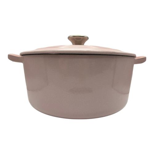 LE CREUSET (ルクルーゼ) 鍋 約24.5cm ピンク ココット・ロンド