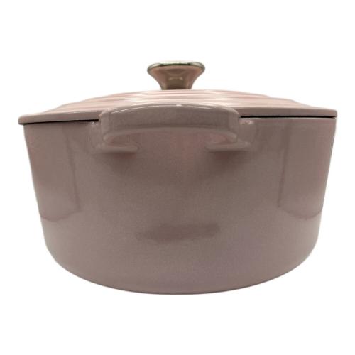 LE CREUSET (ルクルーゼ) 鍋 約24.5cm ピンク ココット・ロンド