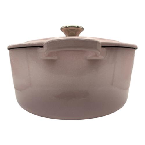 LE CREUSET (ルクルーゼ) 鍋 約24.5cm ピンク ココット・ロンド