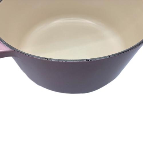 LE CREUSET (ルクルーゼ) 鍋 約24.5cm ピンク ココット・ロンド