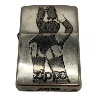 ZIPPO (ジッポ) オイルライター 2001年製1月 キズ多数有 セクシーガール