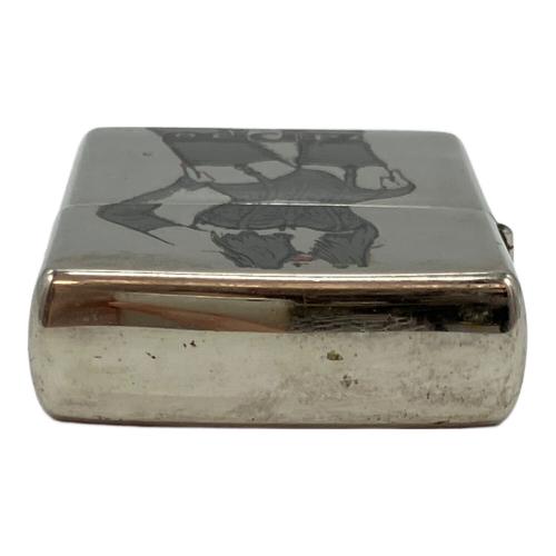 ZIPPO (ジッポ) オイルライター 2001年製1月 キズ多数有 セクシーガール