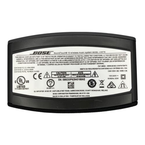 BOSE (ボーズ) SoundTouch 10 wireless music system 416776
