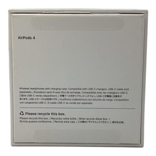 Apple (アップル) AirPods第4世代 MXP63J/A