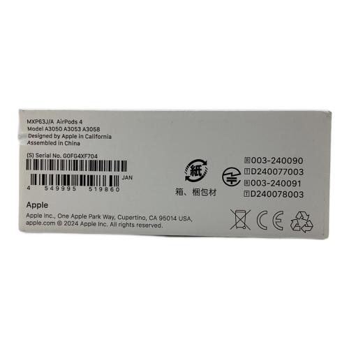 Apple (アップル) AirPods第4世代 MXP63J/A