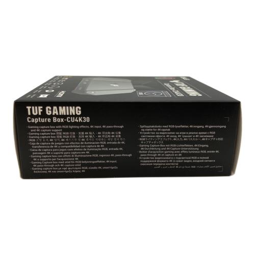 ASUS (エイスース) ゲームキャプチャーボード TUF GAMING CAPTURE BOX CU4K30