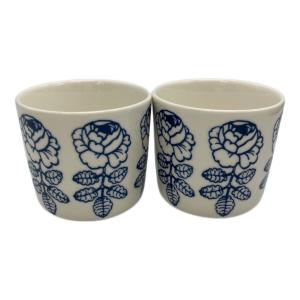 marimekko (マリメッコ) ラテマグ ホワイト×ブルー 廃盤品 ヴィヒキルース