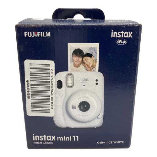 FUJIFILM (フジフィルム) チェキ instax mini 11 ホワイト